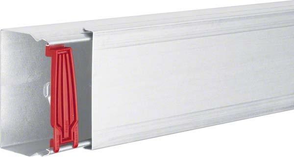 hager cable channel lf-kanal steel 60x100mm traffic white 2m