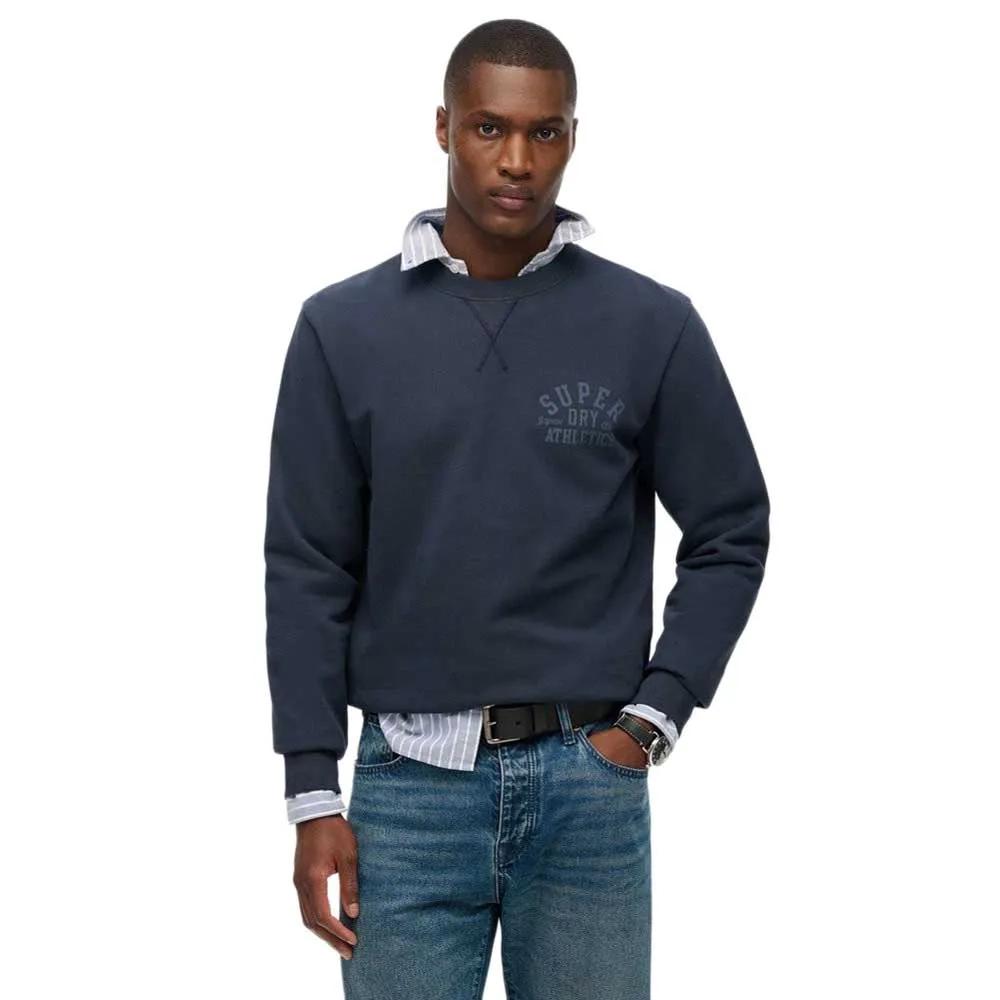 superdry sweatshirt athletic ess blue 3xl