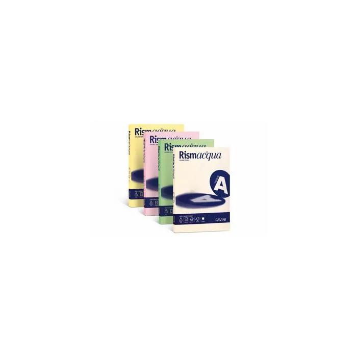 favini paper rismacqua a4 200g 125 sheets pink
