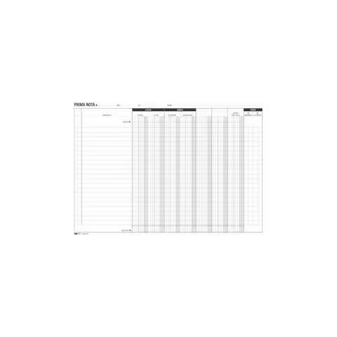 edipro notebook prima nota cassa 50x2 self-carbonating 22x30cm
