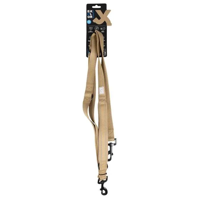 duvo+ training leash explor ultimate fit honey gold 220cm/25mm