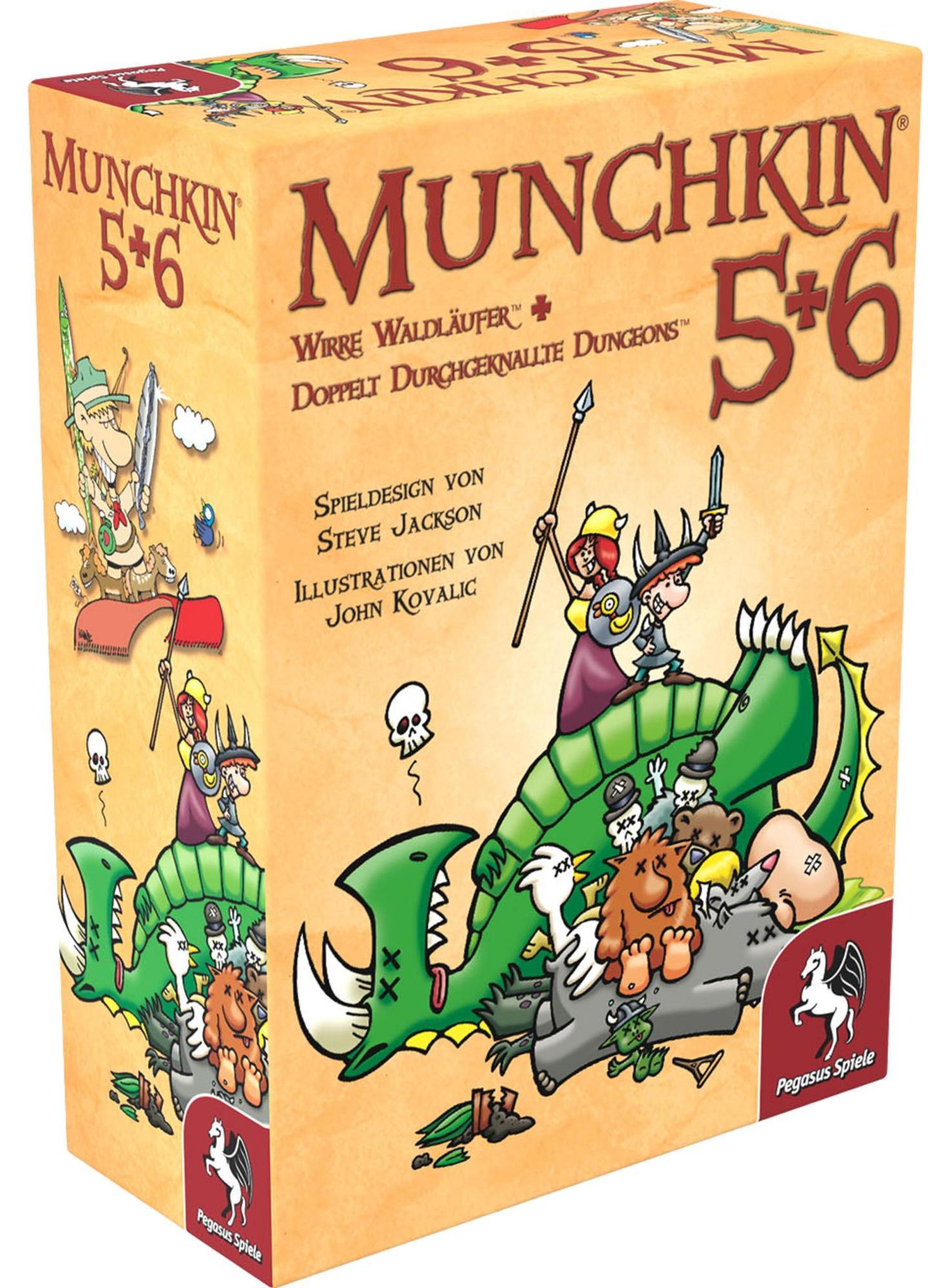 pegasus board game munchkin 5+6+6.5 expansion