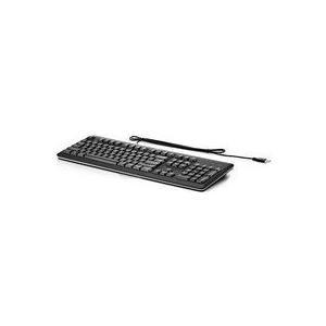 hp keyboard usb standard spanish black