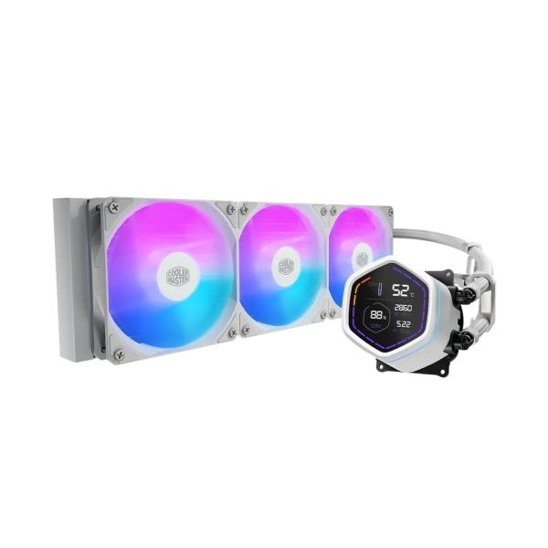 cooler master liquid cooling kit masterliquid core nex digital 360 argb white
