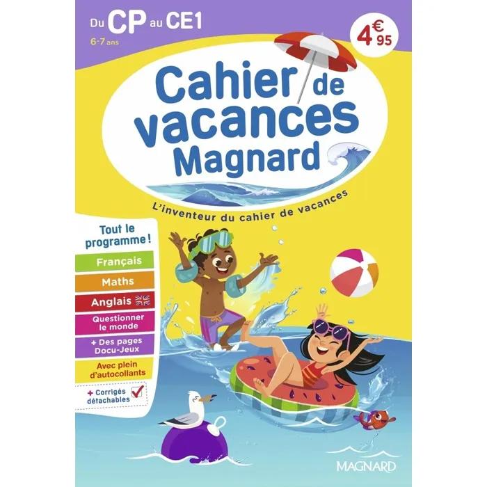 magnard cahier de vacances du cp vers le ce1 2026 broché