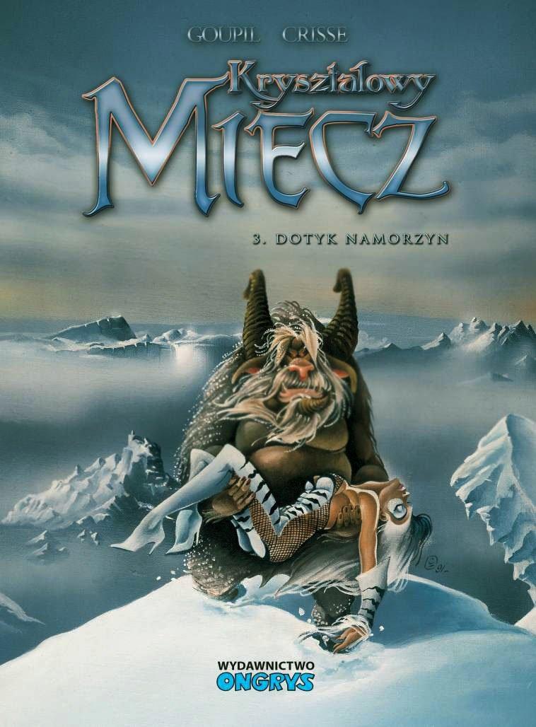 dotyk namorzyn comic book kryształowy miecz tom 3