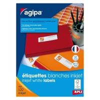 agipa address labels inkjet 105x148.5mm 400 pack
