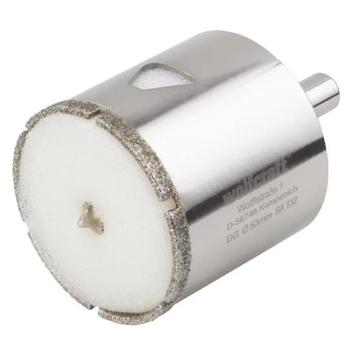 wolfcraft diamond hole saw ceramic 53 mm 5929000