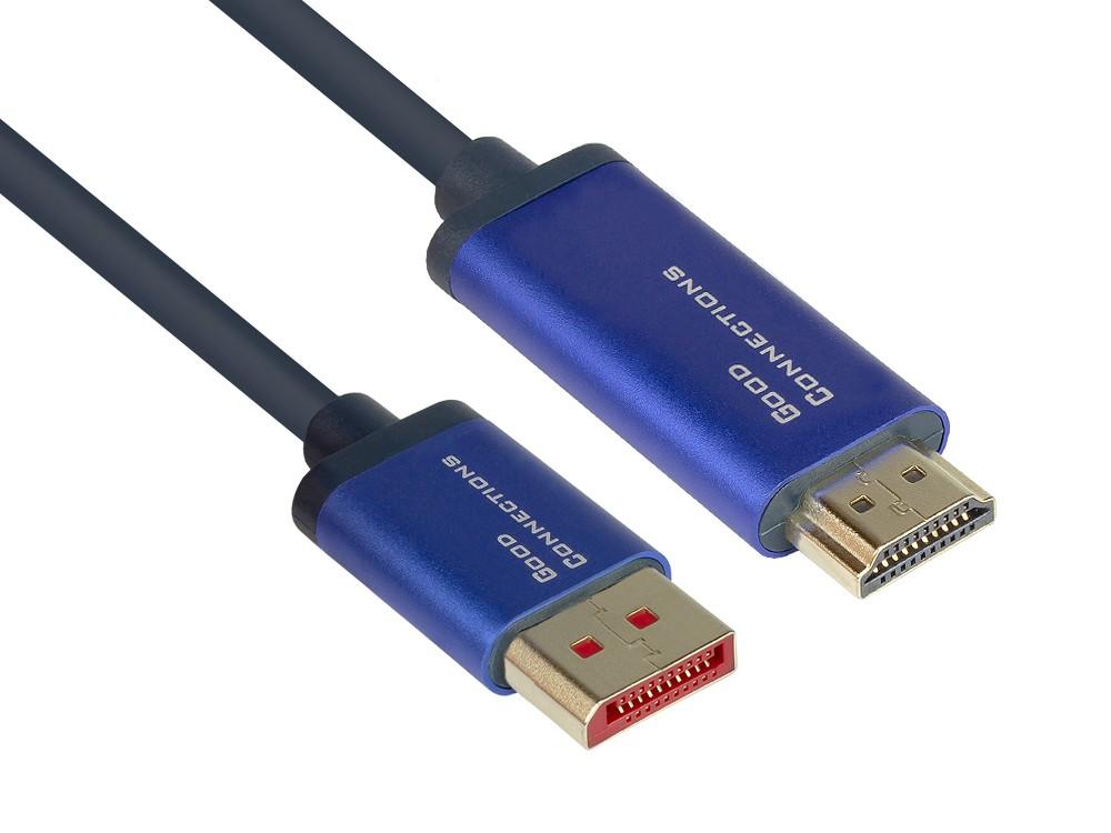 alcasa displayport to hdmi cable 2m 4k 60hz