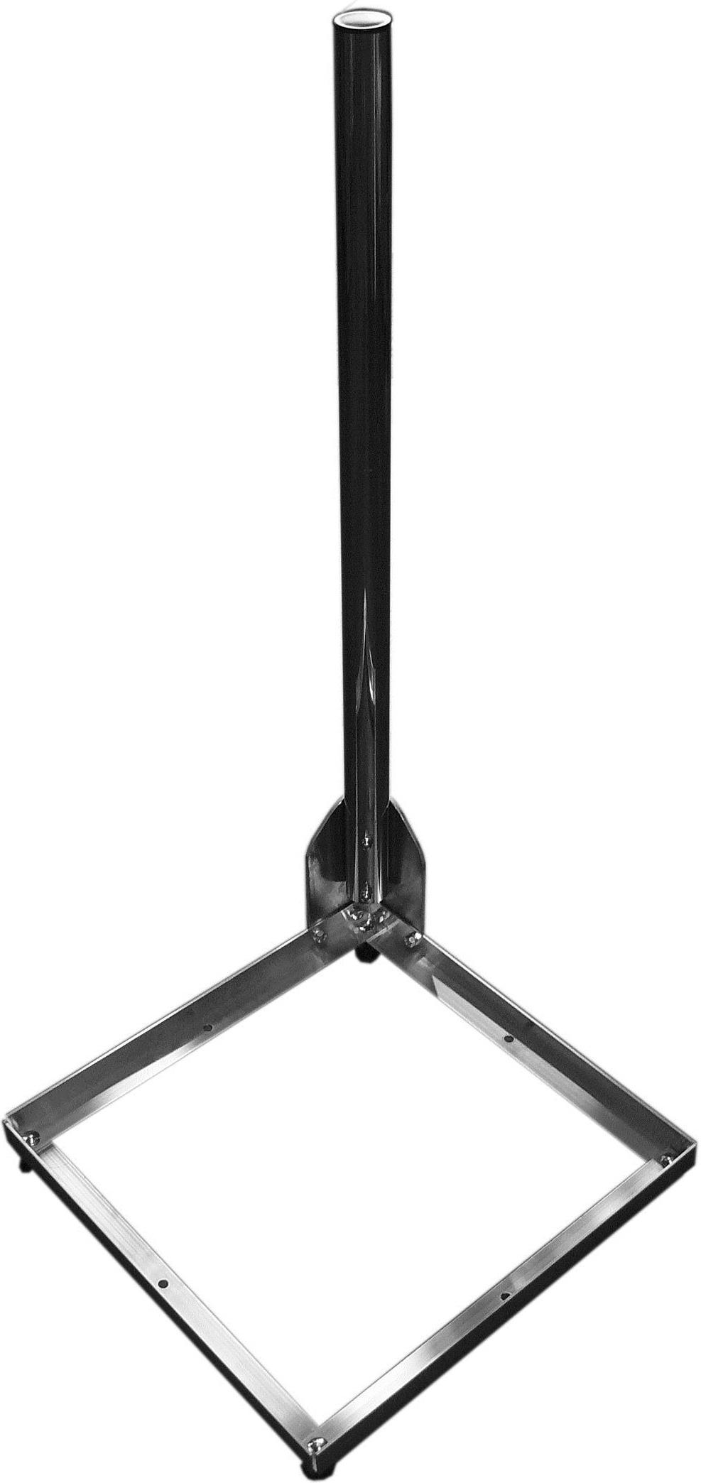 televes balkonständer aluminum bs50-al 1m mast
