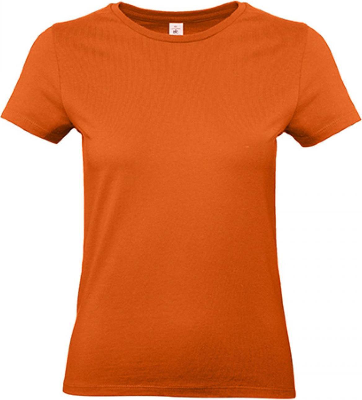 b&c t-shirt e190 urban orange l