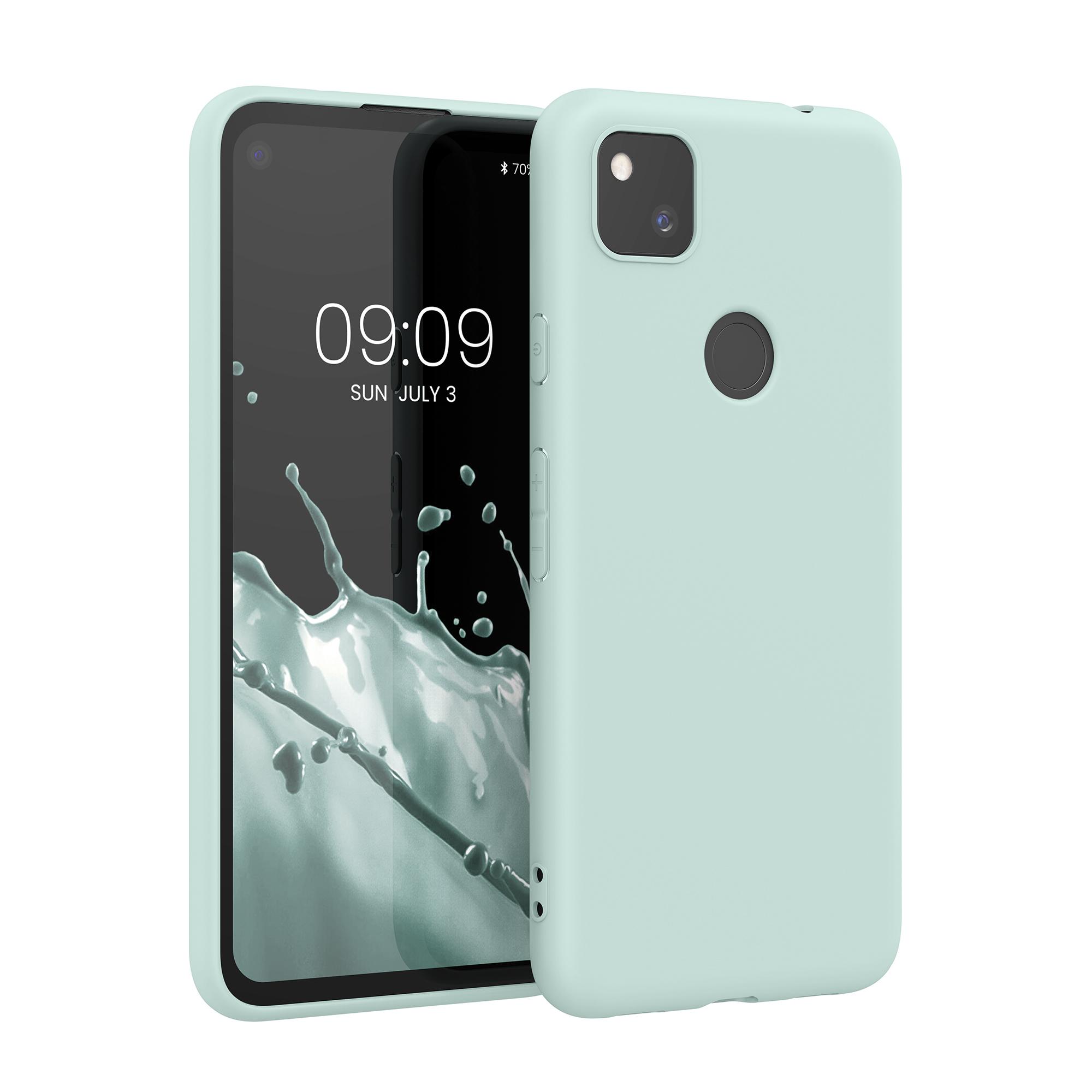 kwmobile phone case google pixel 4a soft tpu silicone