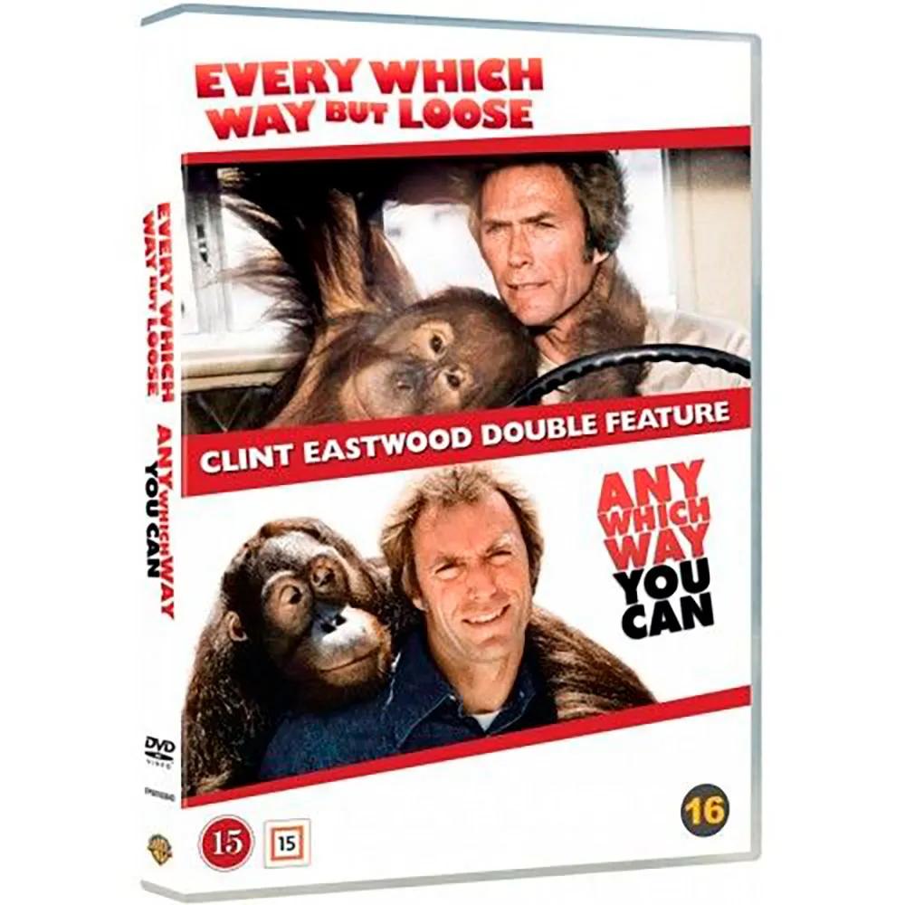 clint eastwood dvd collection any which way 2 discs