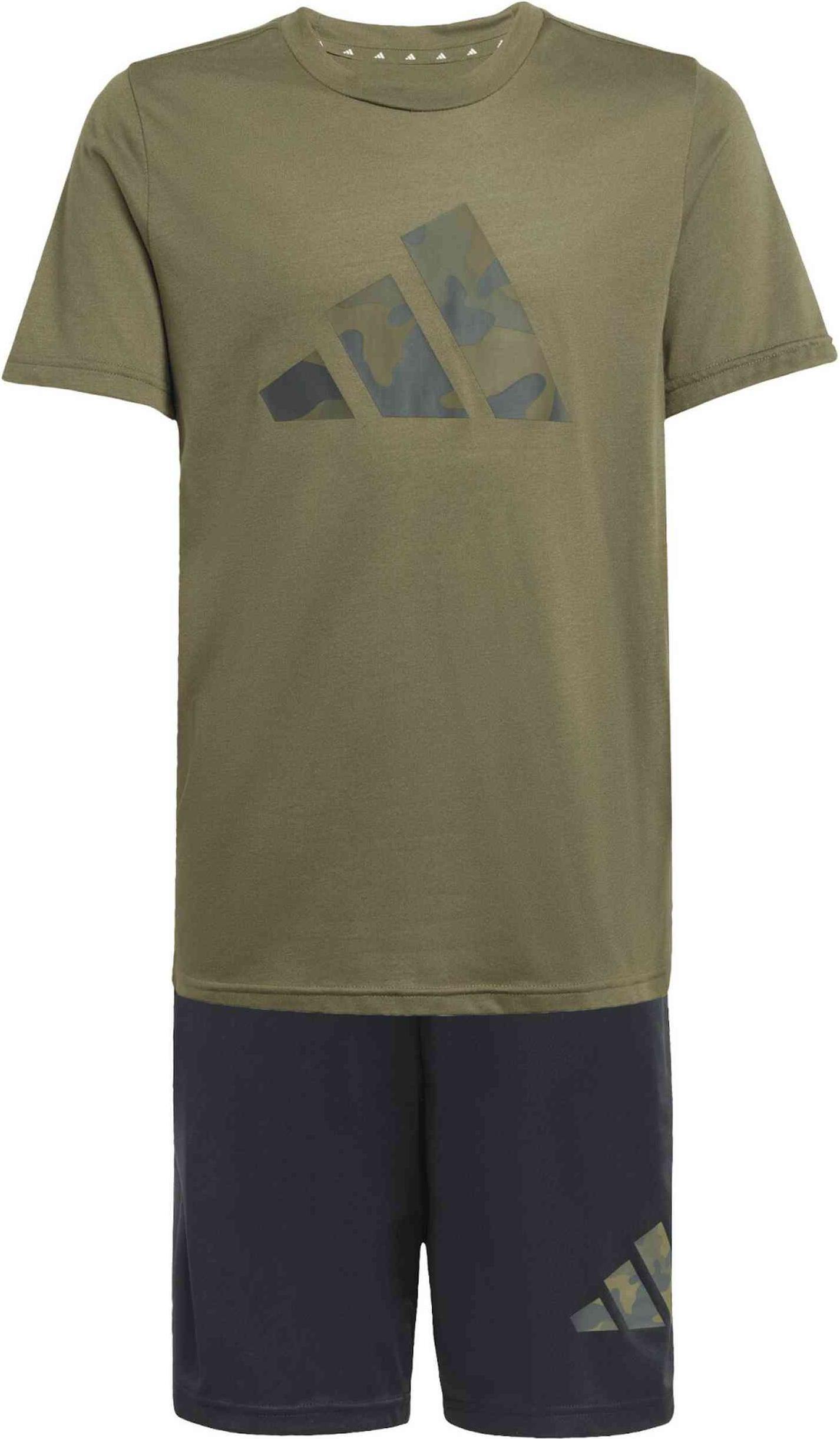 adidas sports set essentials camo print 15/16 ans