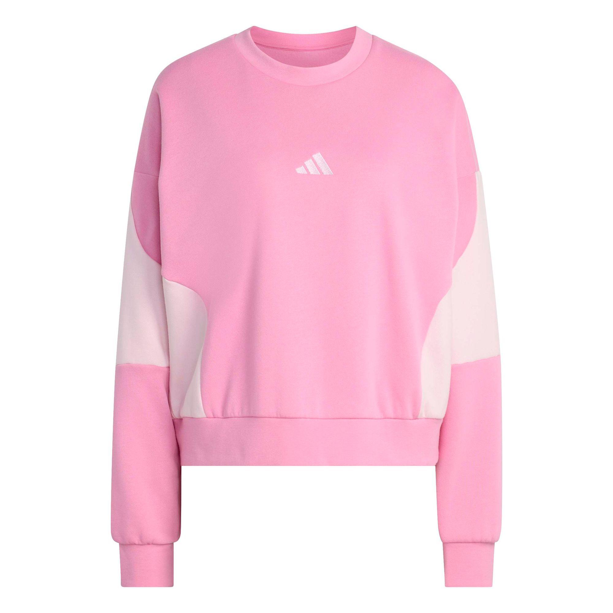 adidas jogging suit essentials 3-stripes rosa s