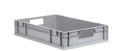 allit storage box profiplus euroeco o612 gray 1 piece