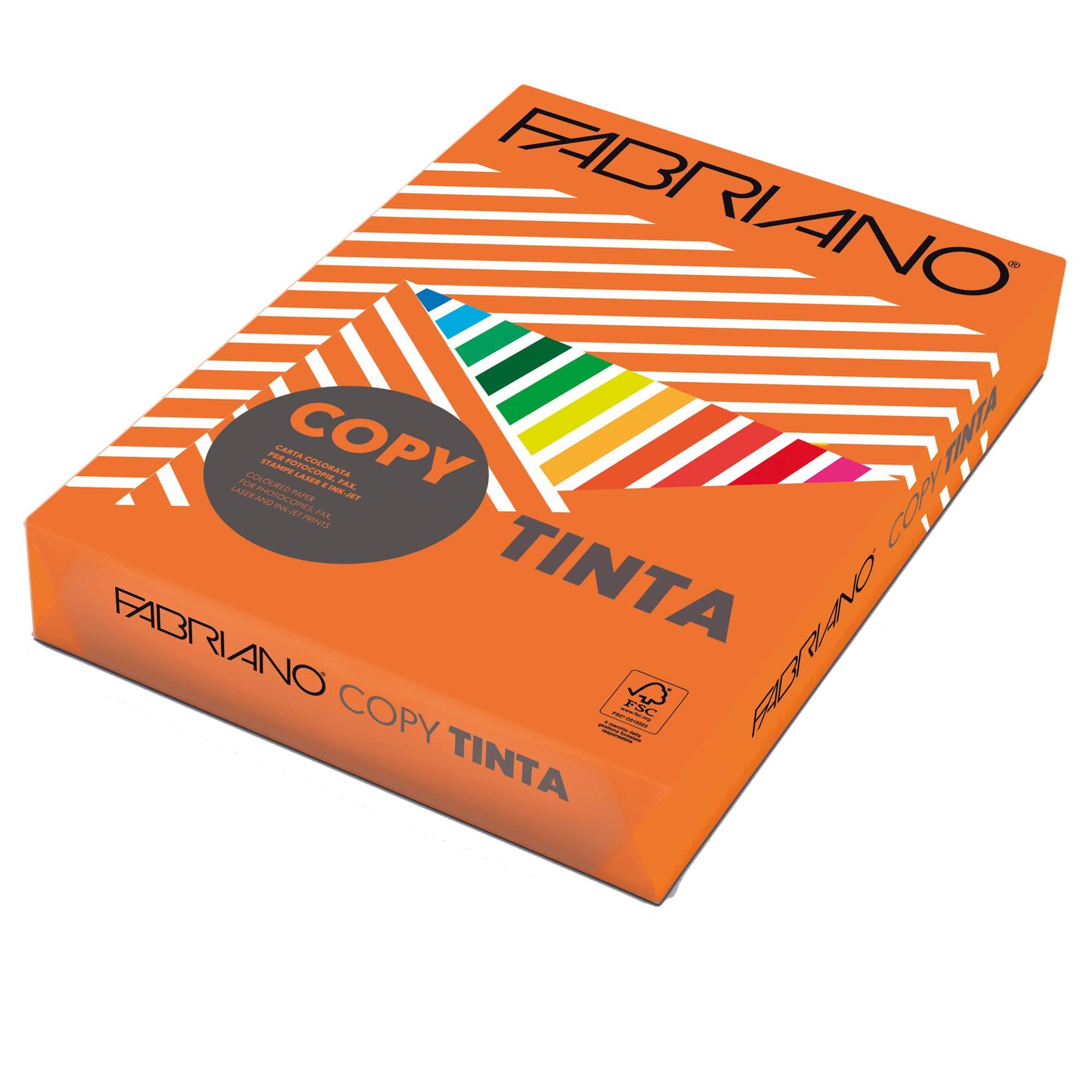 fabriano copy paper a3 80gr orange 250 sheets