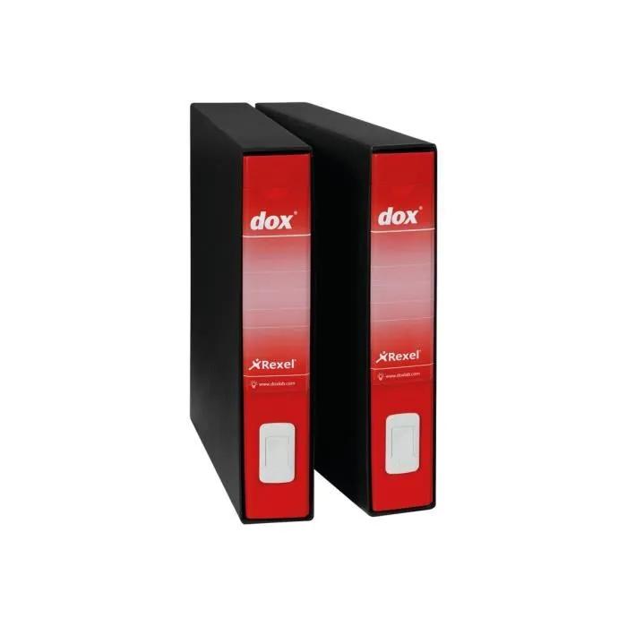 dox lever arch file commercial 28.5x31.5 cm red 5 cm