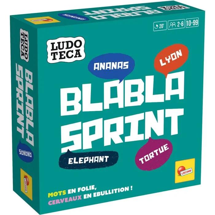 lisciani board game blabla sprint 2 to 6 players 10+