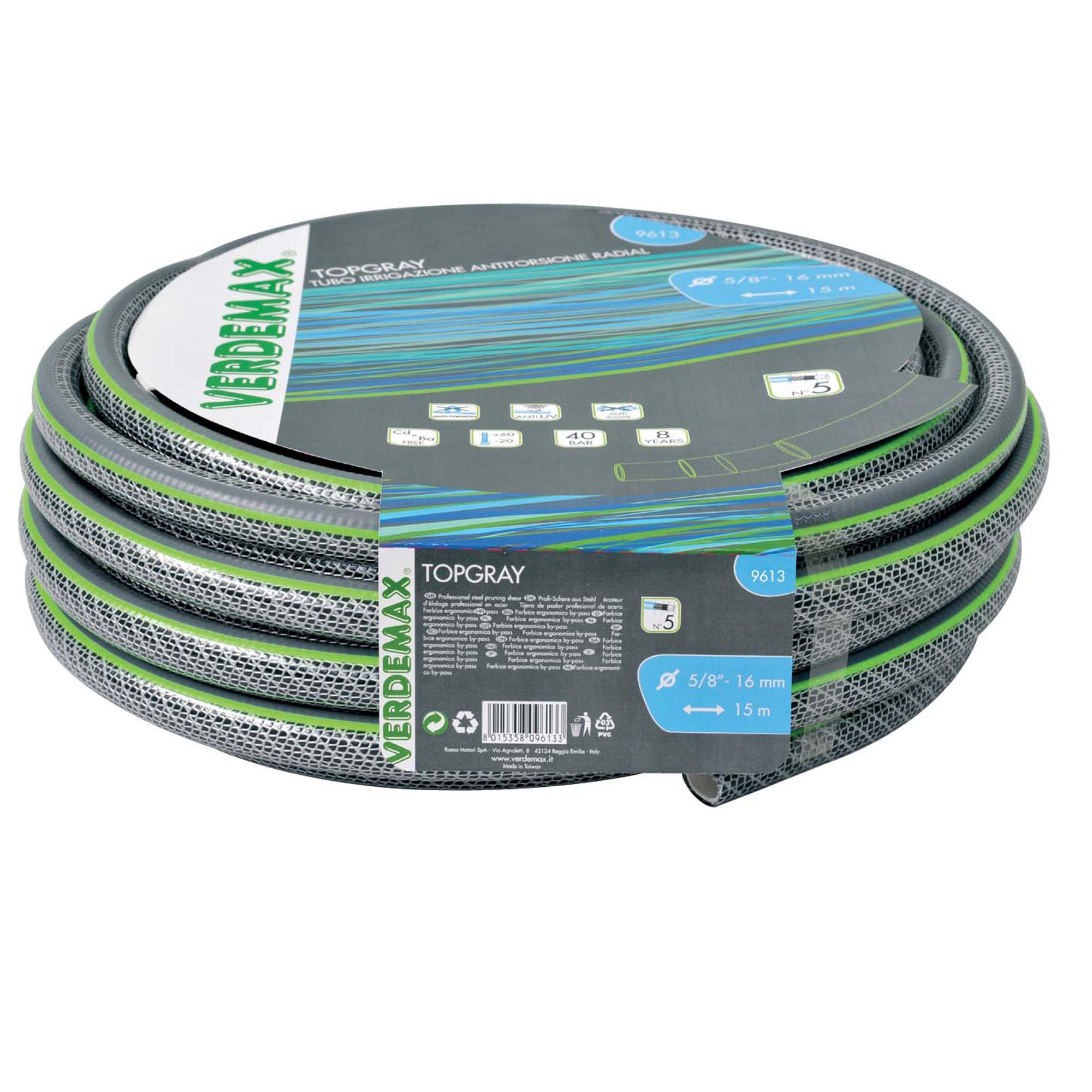 verdemax irrigation hose topgray 5 15 meters