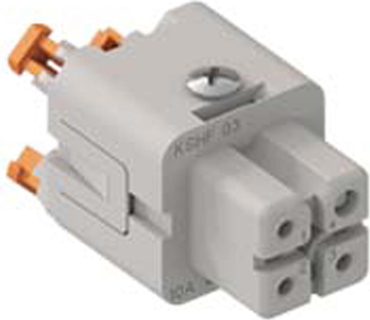 ilme connector insert ckshf 03 3p+pe 10a 400v