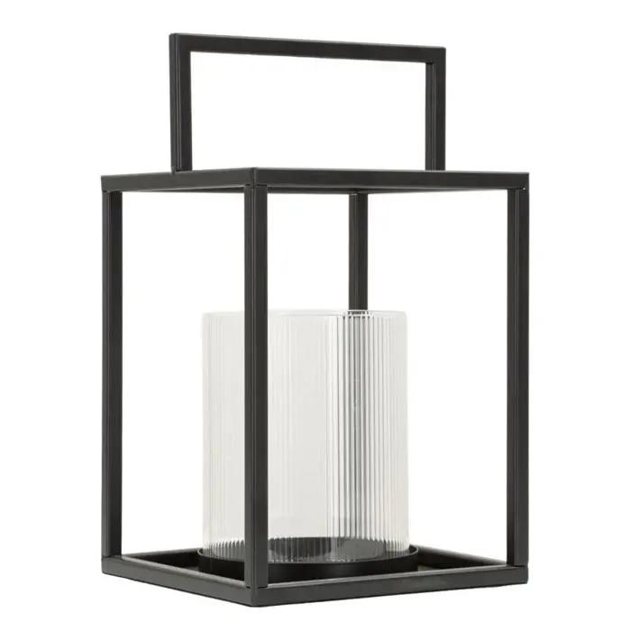 mauro ferretti lantern simply open 18x31 cm black