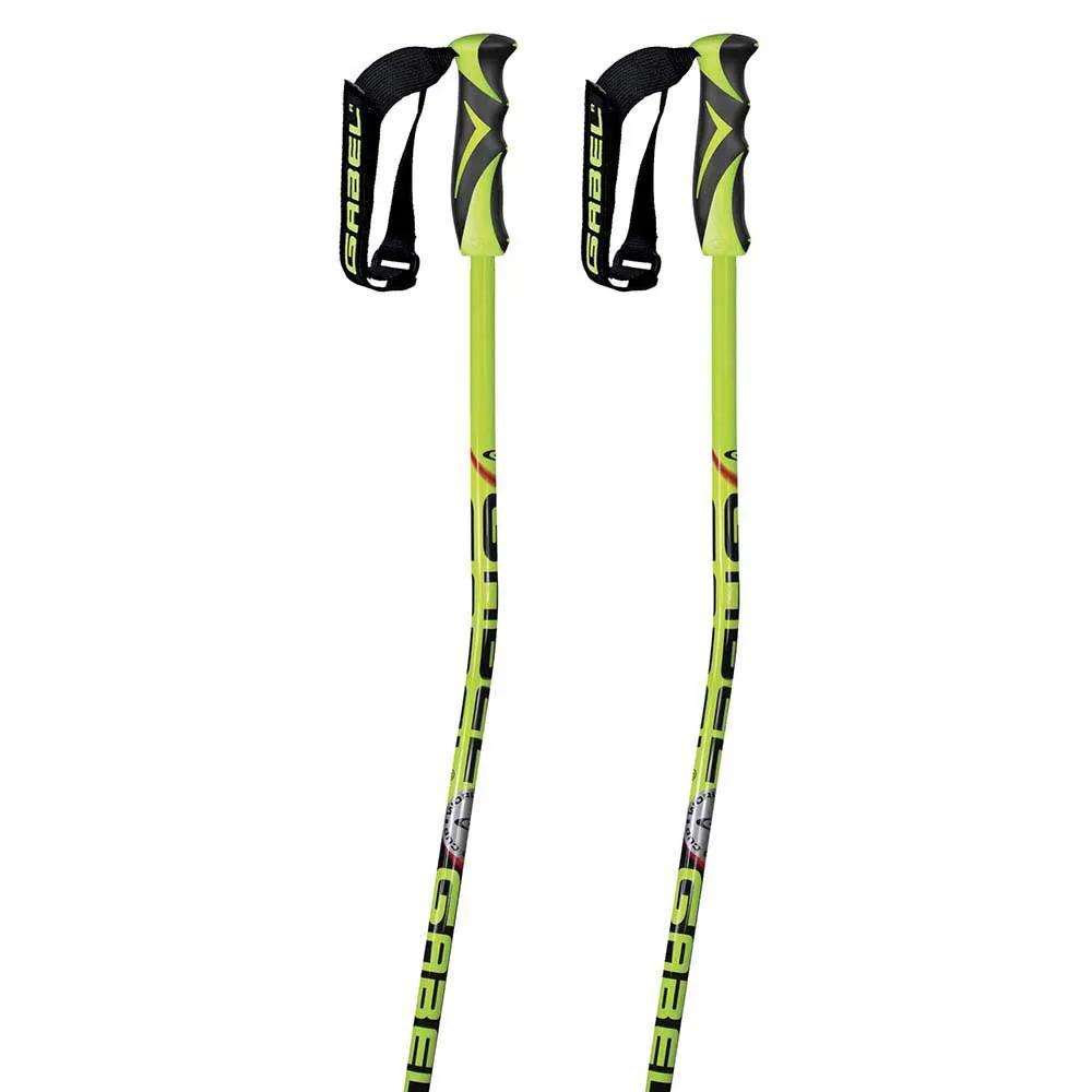 gabel ski poles gs-r yellow 125 cm
