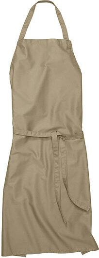 cg workwear bib apron verona 90 khaki 90x75cm