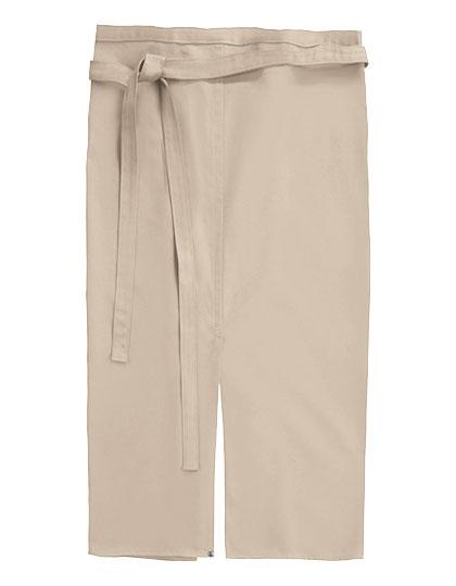 cg workwear apron milano 80x100cm sand