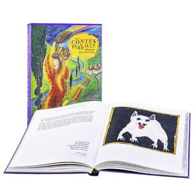 diane de selliers illustrated book les contes de perrault art brut grand format