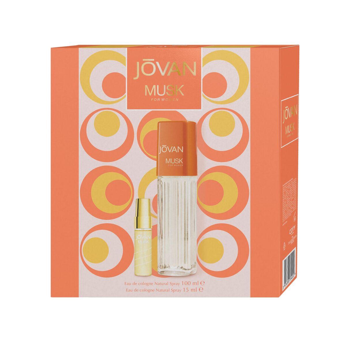 jovan perfume set musk woman 100ml + 15ml