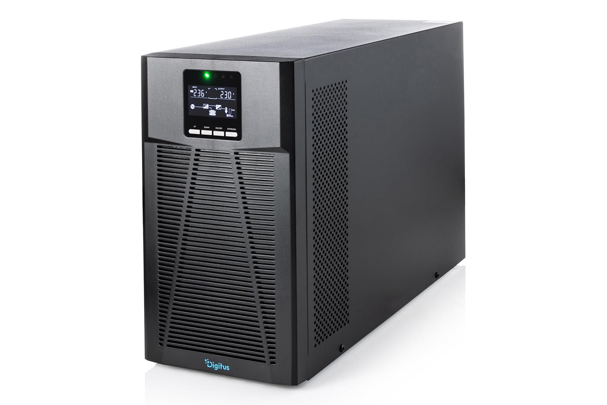 digitus uninterruptible power supply online usv mod 2000va/2000w