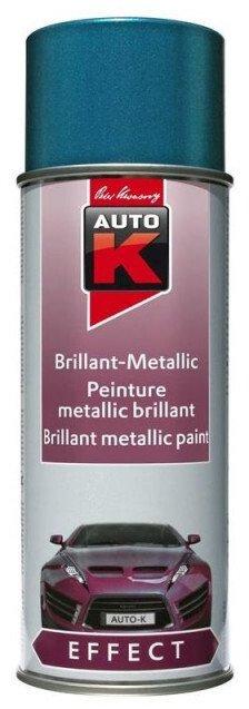 auto-k spray paint brilliant metallic imola turq 400ml