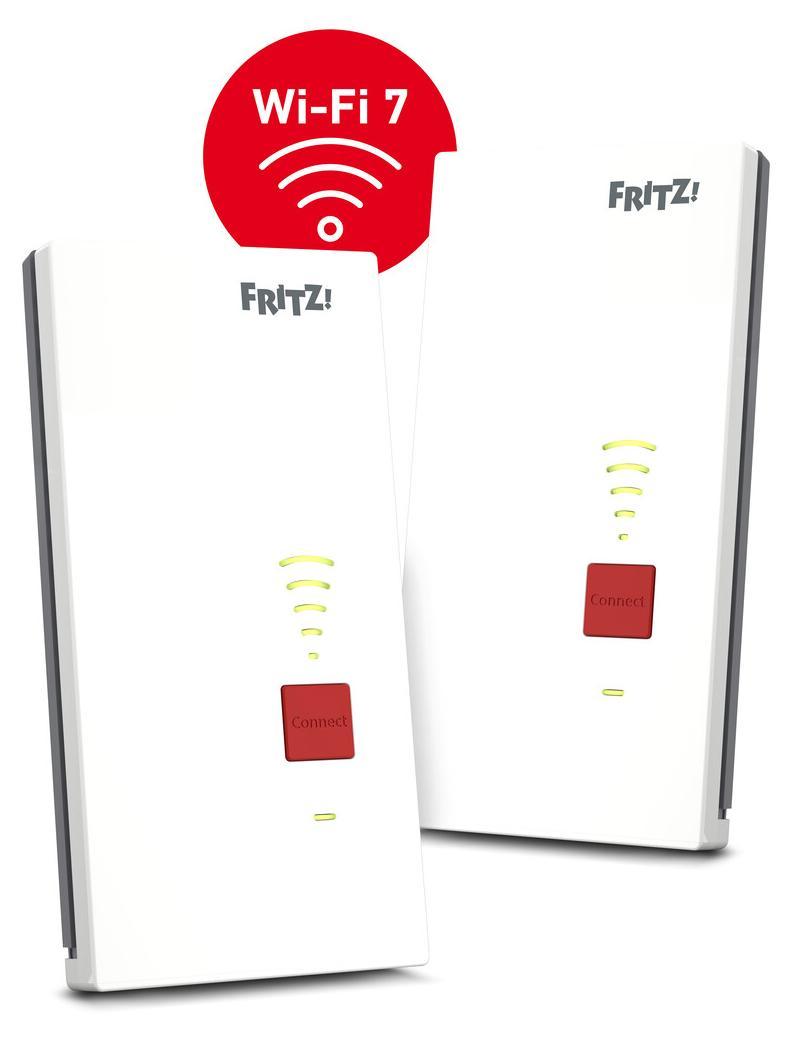 fritz! network repeater mesh set 2700 dual-band 6500 mbit/s 2 pack