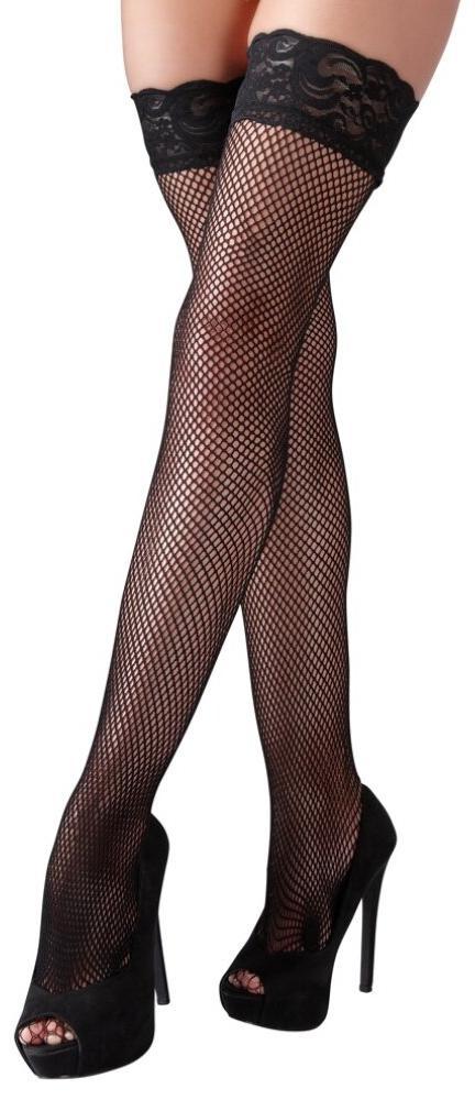 halterlose netzstrümpfe hold-up stockings s