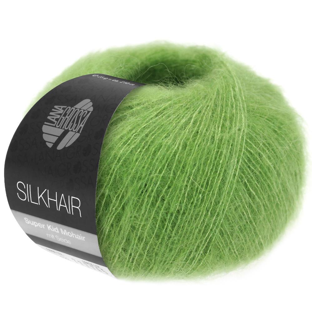 lana grossa yarn silkhair maigrün 25g