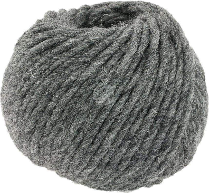 lana grossa felted wool yarn feltro 0004 dark gray 50g