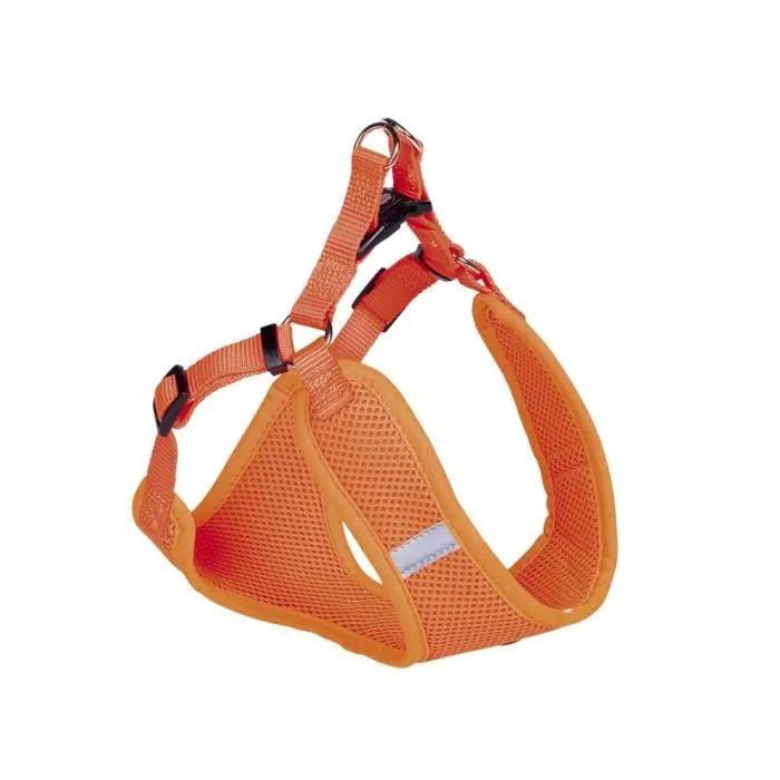 nobby dog harness mesh reflect neon orange xxS 28-33cm