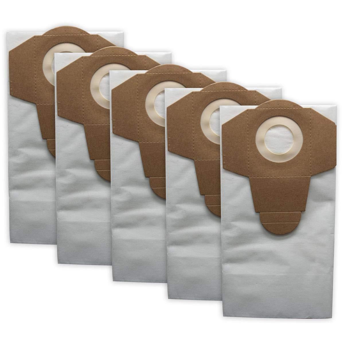 parkside vacuum cleaner bags 5 pack 20 liters