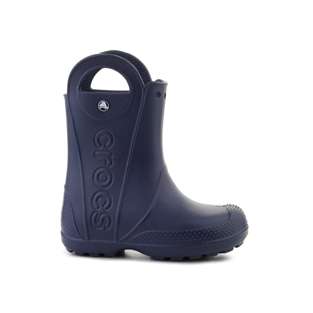 crocs rain boots handle it navy 211052-410
