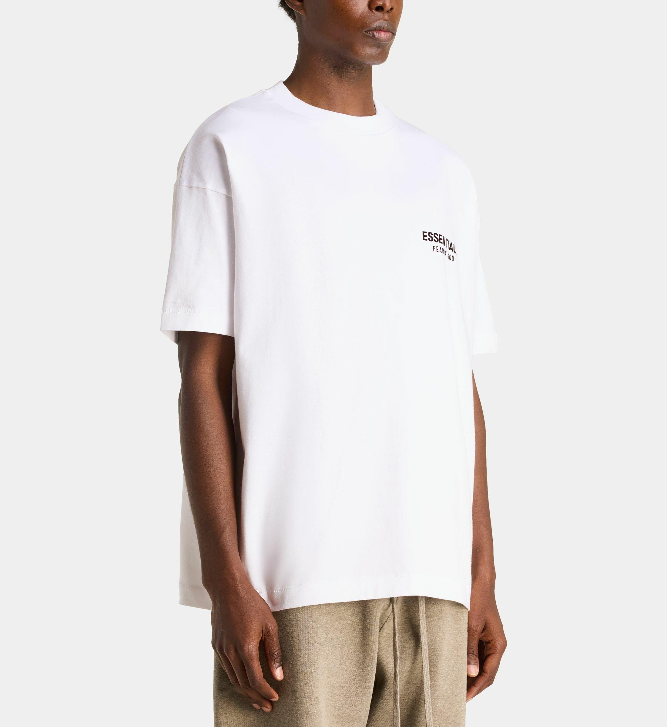 fear-of-god t-shirt essentials ss25 bright white s