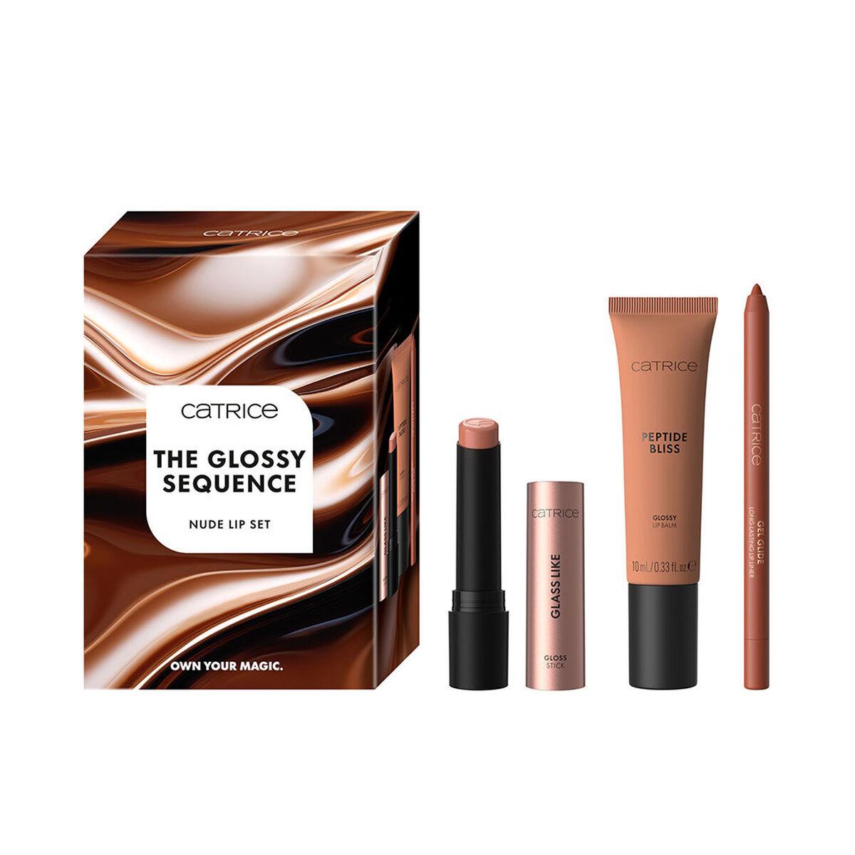 catrice lip makeup set glossy sequence 3 pcs
