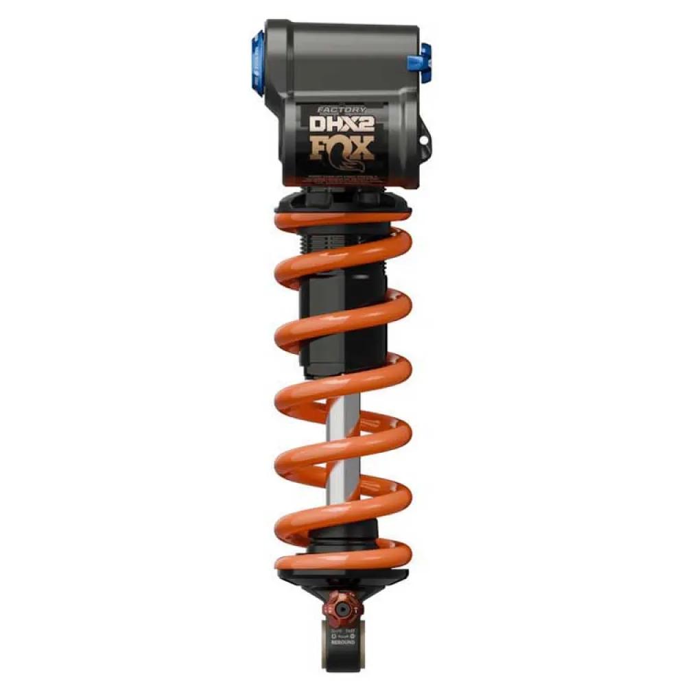 fox shock absorber dhx2 factory 2pos-adj 185x55mm orange