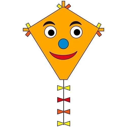 inventor kite eddy happy face 45x50cm